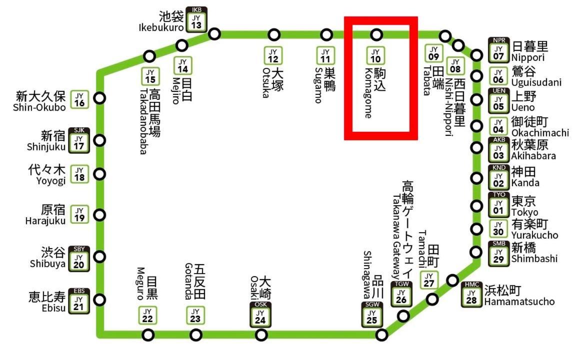 2F京都新装修日式房间jr山手线步行1Min地铁直达新宿池袋上野东京站 Tokyo Ngoại thất bức ảnh